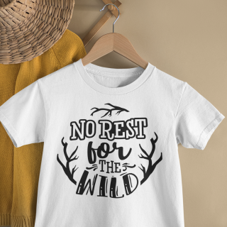 mockup of a kid s t shirt hanging from a wall rack 33736 1 1