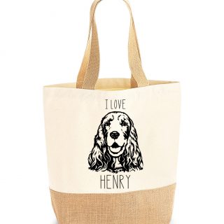 I love henry Tote Bag