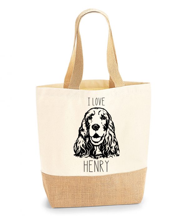 I love henry Tote Bag