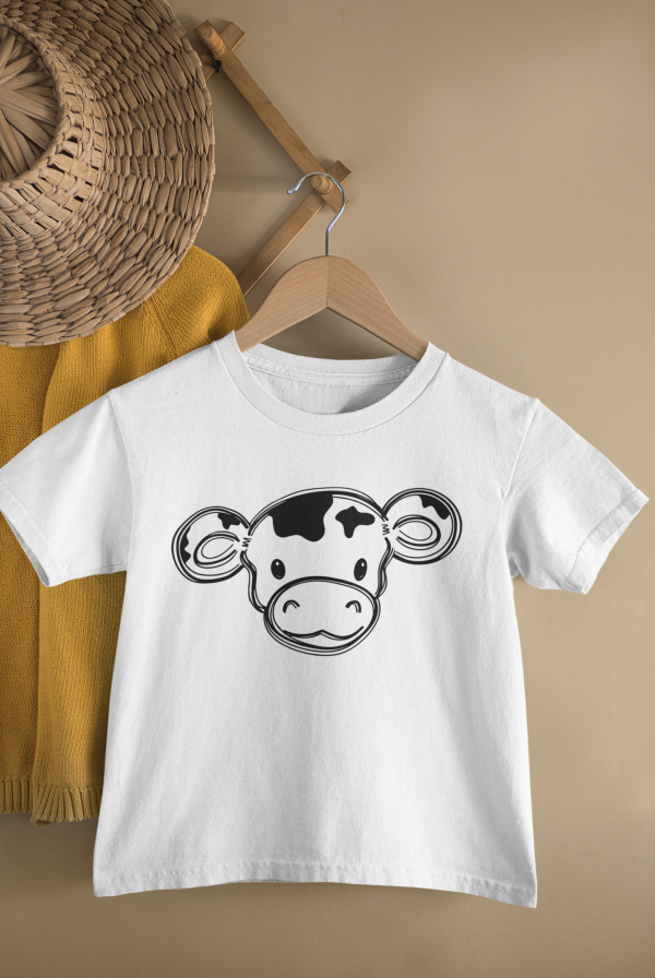 mockup of a kid s t shirt hanging from a wall rack 33736 8