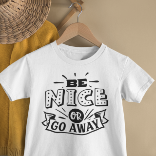 mockup of a kid s t shirt hanging from a wall rack 33736 17
